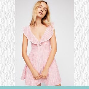 NWT Free People - Heartlines Mini Dress